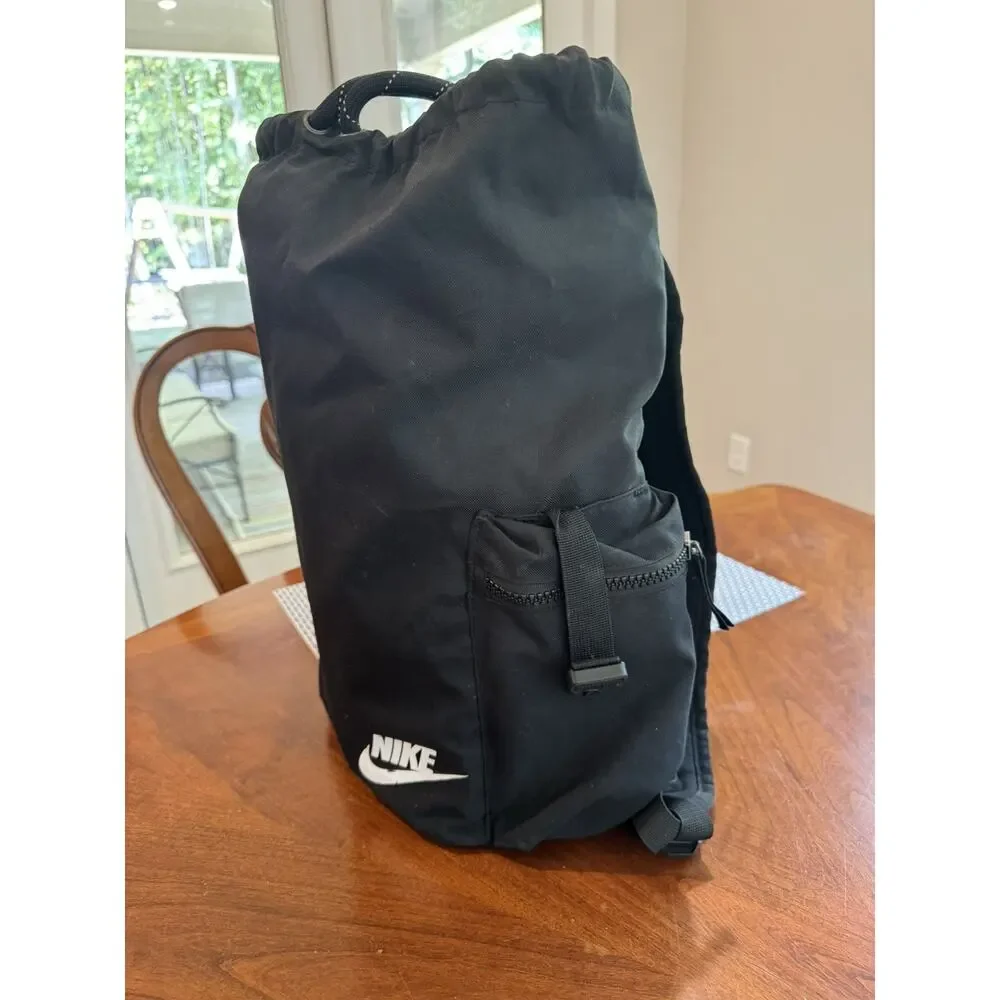 Nike Sportswear Heritage 72 Backpack Black DV3049-010 Unisex School Travel